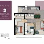 Planta 57 m²